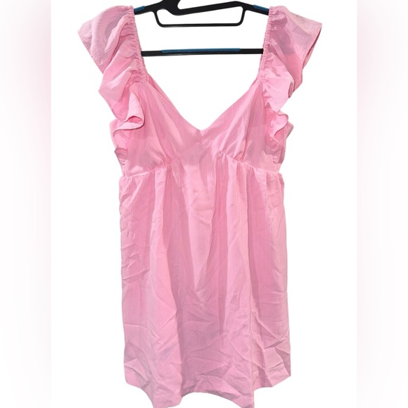 Blu Pepper Pink Tie-Back Dress - Picture 2 of 5